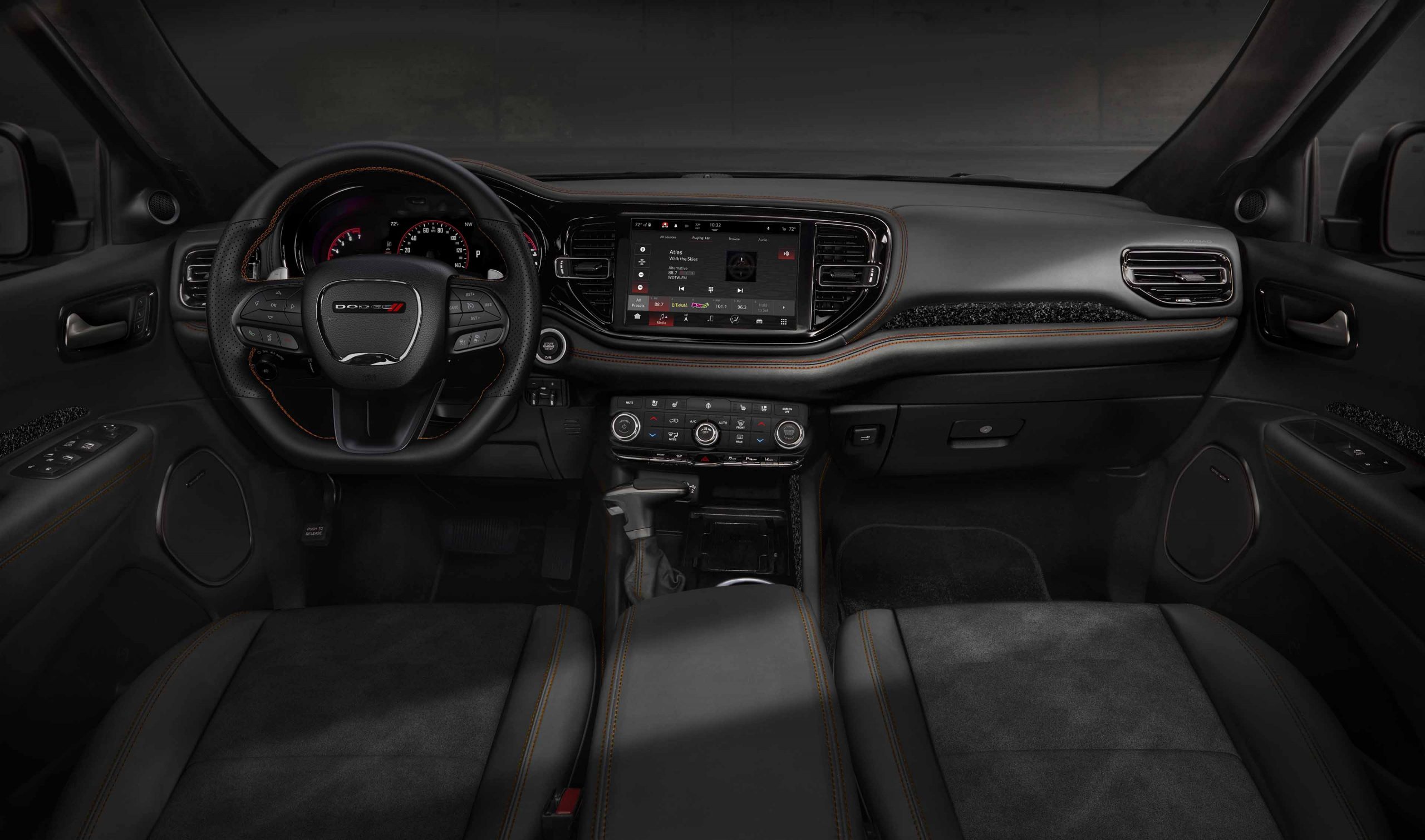 2021 Dodge Durango Citadel Interior (Ebony Red): The new interio
